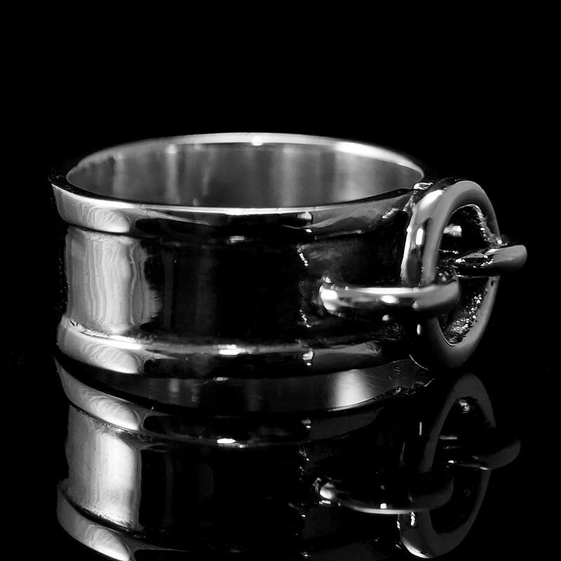 Grtel Ring aus Sterlingsilber