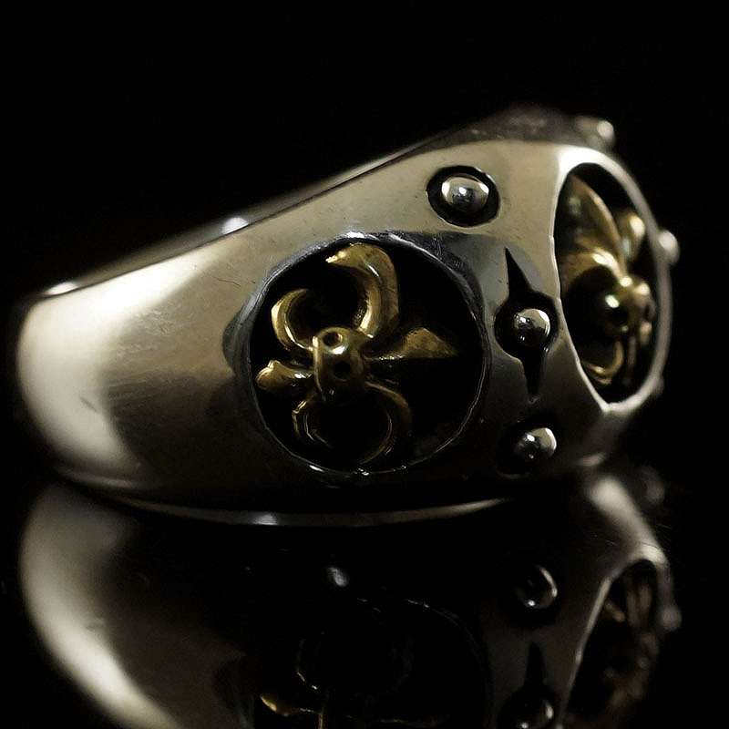 Lilien Ring aus Sterling Silber