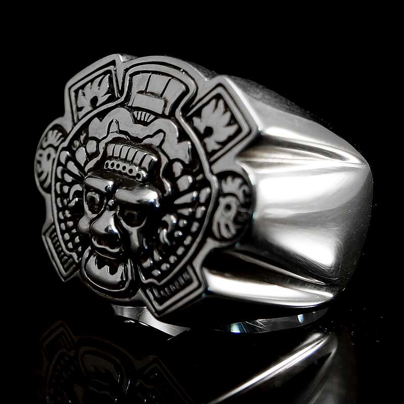 Ring Mayans Mc aus Silber