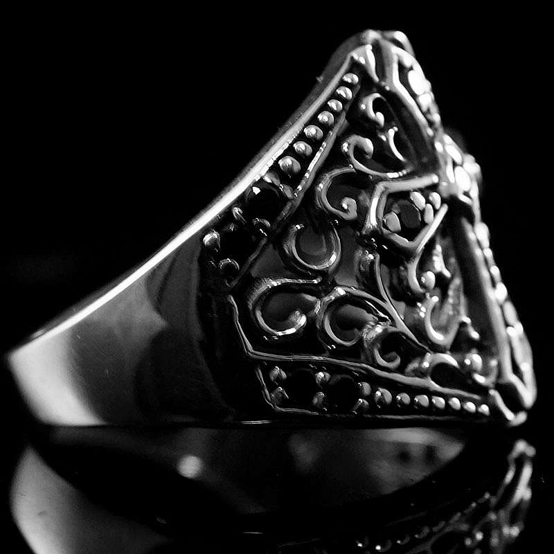 Templerschmuck Ring Templerkreuz Musterung