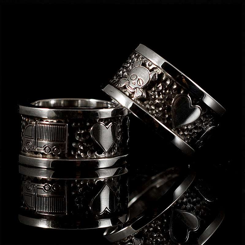 Emoji Eheringe nach Kundenvorgabe