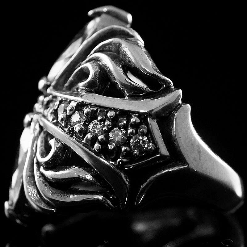 Templerschmuck Ring massives Templerkreuz