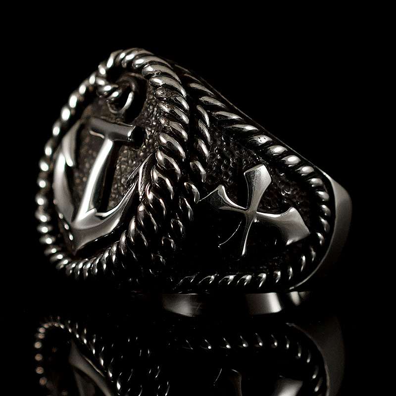 Anker Ring Glaube Liebe Hoffnung Buttje Big