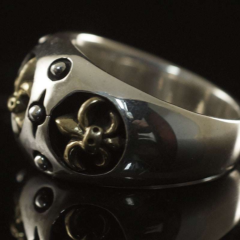 Lilien Ring aus Sterling Silber