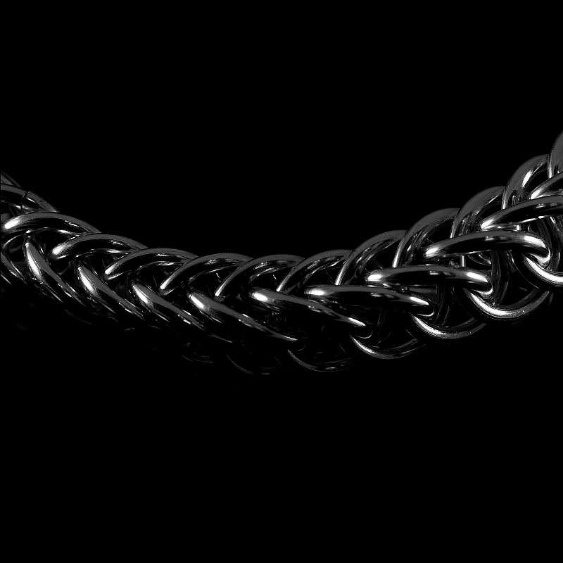 Schlangenkette Sterling Silber handgearbeitet ca. 13mm