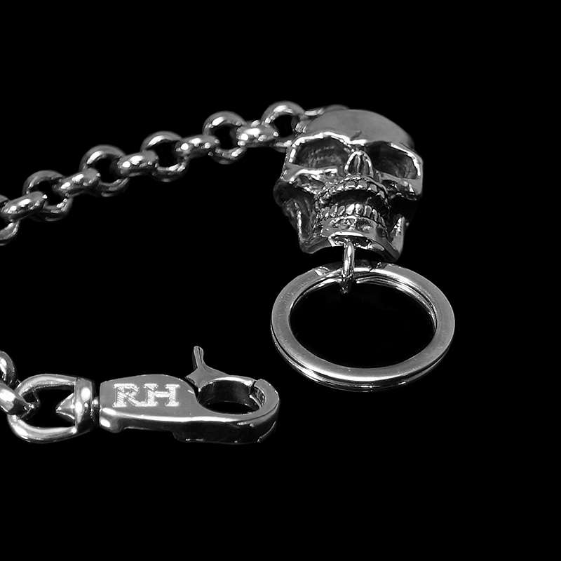 Schlsselkette mit Totenkopf