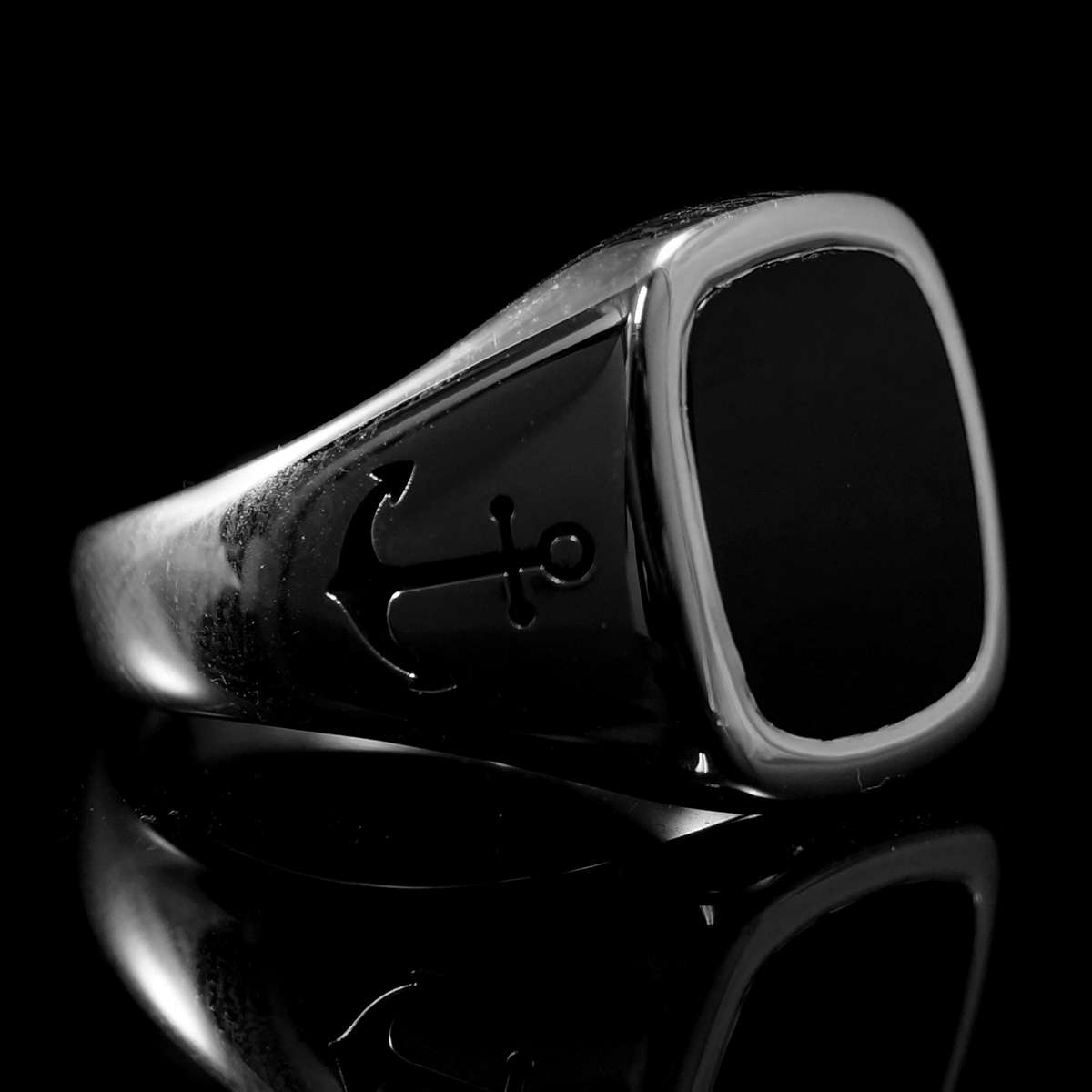 Siegelring mit Gravur aus Silber