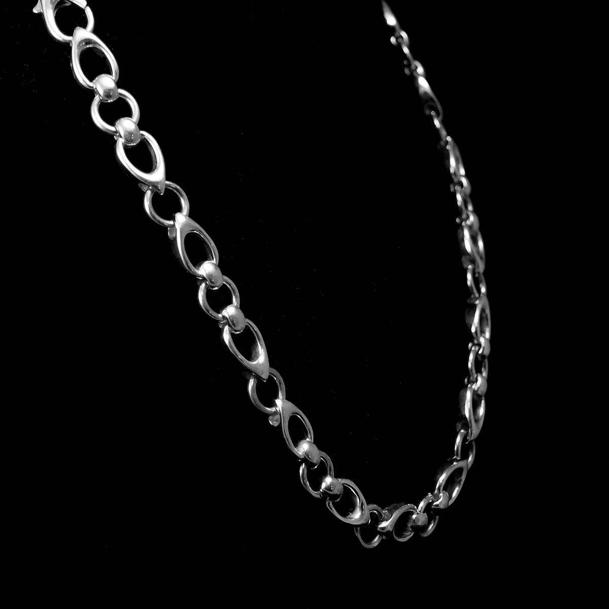 Handgefertigte Silber Kette fr Frauen