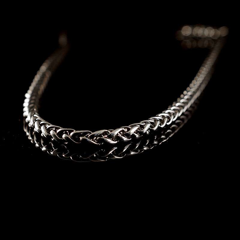 Zopfkette Silber 6,3 mm