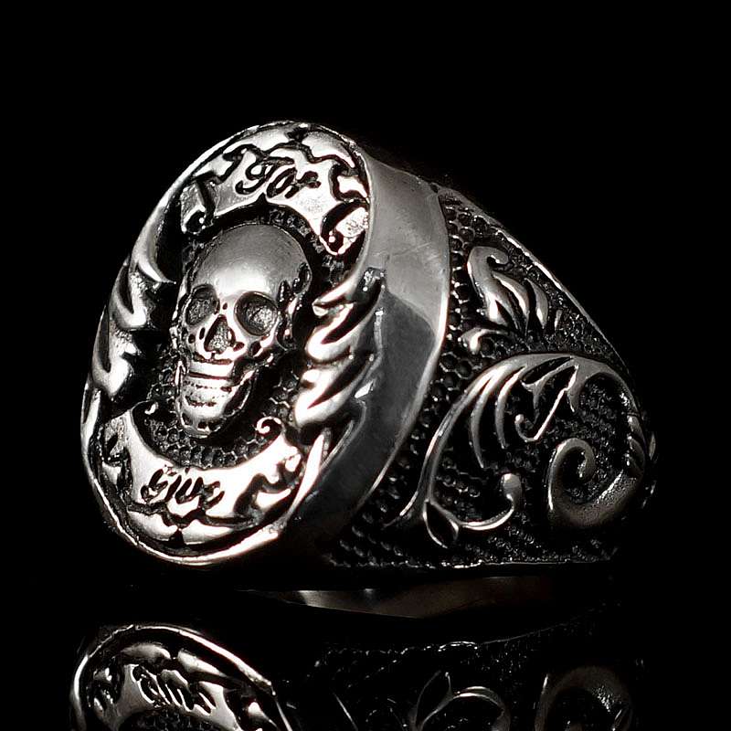 Totenkopfring Skull forgive