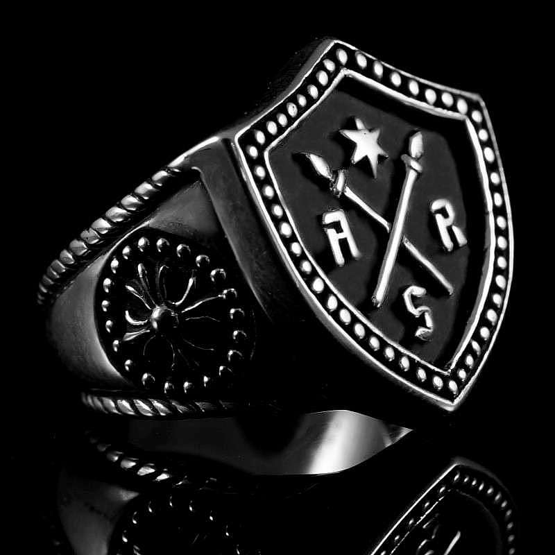 Trauringe, Eheringe mit Wappen in Silber