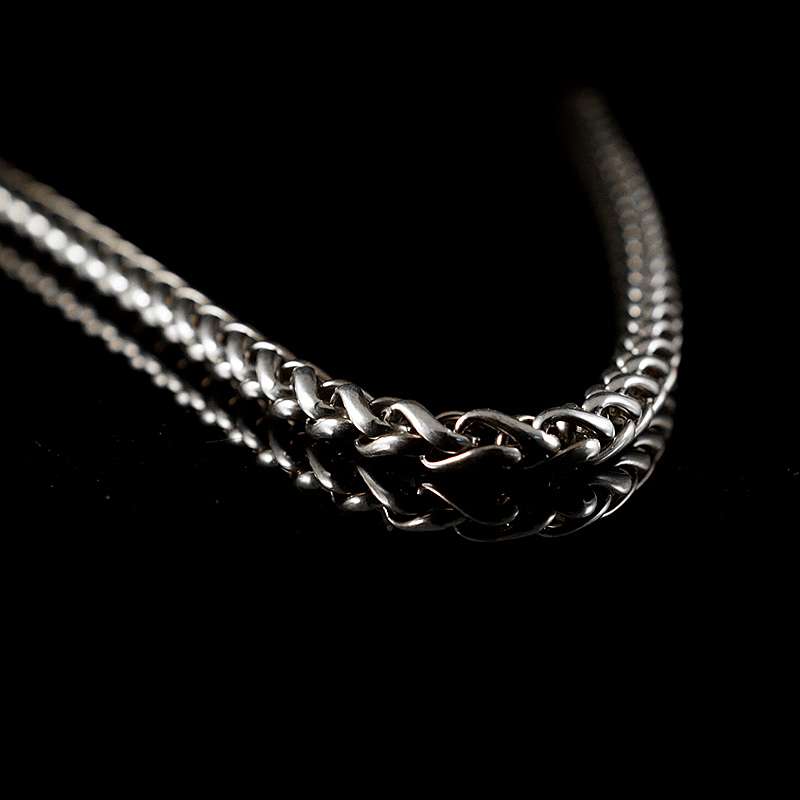 Zopfkette aus deutscher Herstellung, 8 mm Durchmesser