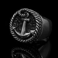 Ankerring Steuermann small aus 935er Sterlingsilber