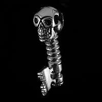 Totenkopf Anhänger mit Schlüssel und Skull