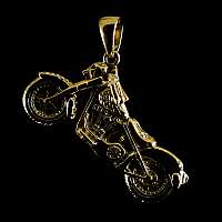 Motorrad Anhnger aus Gold von Customringz