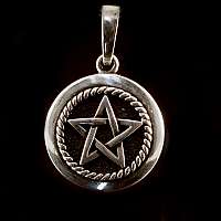 Anhnger mit Pentagram