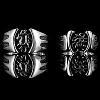 Eheringe handgearbeitet aus 935er Silber