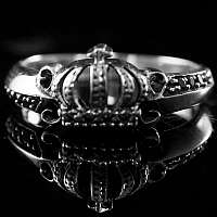Gothic Schmuck Ring Krone