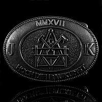 Grtelschnalle Baukunst aus Silber