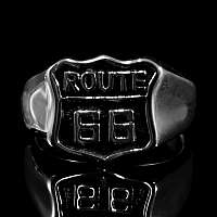 Route 66 Ring aus Sterling Silber