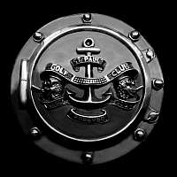 Rocker Schmuck Grtelschnalle aus 935er Silber