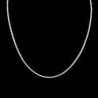 Zierliche Popcorn Kette hochglanz 3mm Sterling Silber 925er