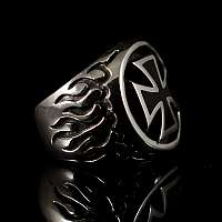 Templer Schmuck Ring aus Sterling Silber