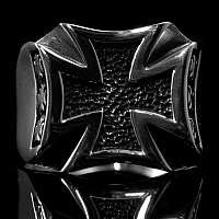 Templerkreuz Ring aus Silber