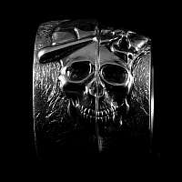 Totenkopf Eheringe Handgefertigt